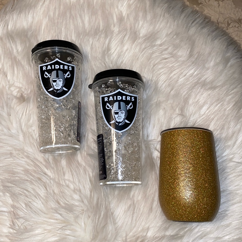 NFL Raider Tumblers with a bonus!